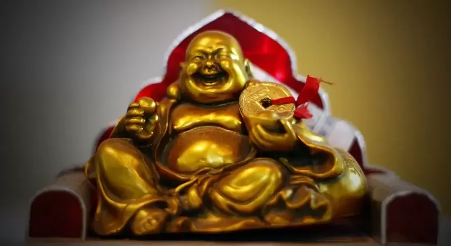 Azimat bertuah - Buddha ketawa
